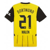 Camisa de time de futebol Borussia Dortmund Donyell Malen #21 Replicas 1º Equipamento 2024-25 Manga Curta